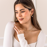 Collares - Doble perlitas Gold