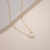 Collares - Corazón Nácar