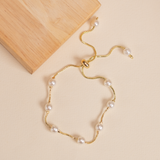 Pulseras Broche - Perla Petite