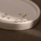 Aretes Mini - Maya Silver