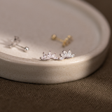 Aretes Mini - Maya Silver