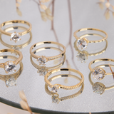 Anillos - Promesa Cristal love