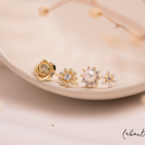 Aretes Mini - Rosita bonita circoncitos