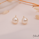 Aretes Mini - Perlas classic chic