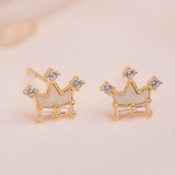 Aretes Mini - Coronita circoncitos