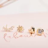 Aretes Mini - Punto de Luz Clásico