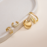 Argollas -  Gota Golden