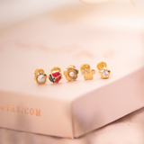 Aretes Mini - Mariquita Niña