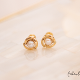 Aretes Mini - Flor de perla Niña