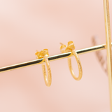 Argollas - Snake Gold XS