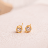 Aretes Mini - Punto de Luz Gold