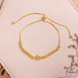 Pulseras Esfera - Estrella Gold