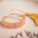Pulseras Hilo Tejidas - Magic Star Gold