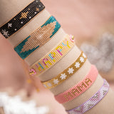 Pulseras Hilo Tejidas - Magic Stars