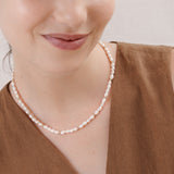 Collares - Mini Perlas Gold