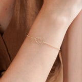 Pulseras Broche - Corazón Familia