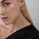 Maxi Aretes - Flor Oriente