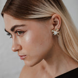 Maxi Aretes - Flor Celestial