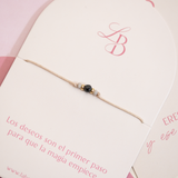 Pack 8 Pulseras Hilo Slim - Cuarzo Labradorita