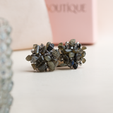 Maxi Aretes - Black Stone