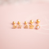 Aretes Mini - Lunita