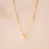 Collares - Corazón Brillante