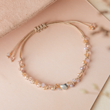 Pulseras Hilo Trenzada - Corazón Silver Niña