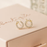 Aretes Mini - Mariposa Brillante