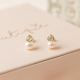 Aretes Mini - Perlas de Luz