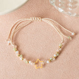Pulseras Hilo Trenzada - Estrella