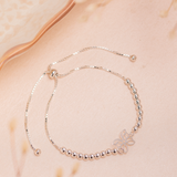 Pulseras Esfera - Mariposa Silver