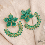 Maxi Aretes - Spring Bloom Green
