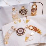 Maxi Aretes - Gold Sunshine