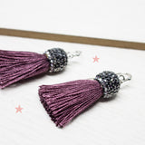 Maxi Aretes Borla Uva Pequeño LaBoutique Joyas