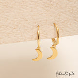 Argollas - Little moons hoops