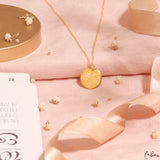 Collares - Flor Crisantemo Noviembre