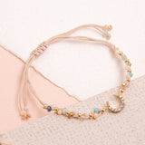 Pulseras Hilo Trenzada - Luna Muranos pasteles