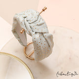 Diadema - Antonia verde Little Dots