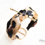 Diadema - Animal Print Satinado