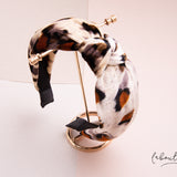Diadema - Animal print Aterciopelada
