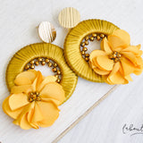 Maxi Aretes - Alexia Argolla Floral Mini Golden