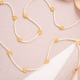 Holder - Florencia pastel dorado
