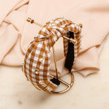 Diadema - Lara Sparkle Mostaza