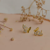 Aretes Mini - Mariposas Shine