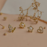 Aretes Mini - Mariposas Shine