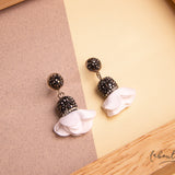 Maxi Aretes - Flor colgante