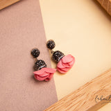 Maxi Aretes - Flor colgante