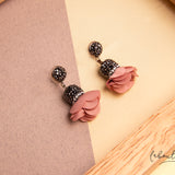 Maxi Aretes - Flor colgante