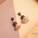 Maxi Aretes - Flor colgante