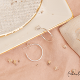 Argollas - Slim S silver